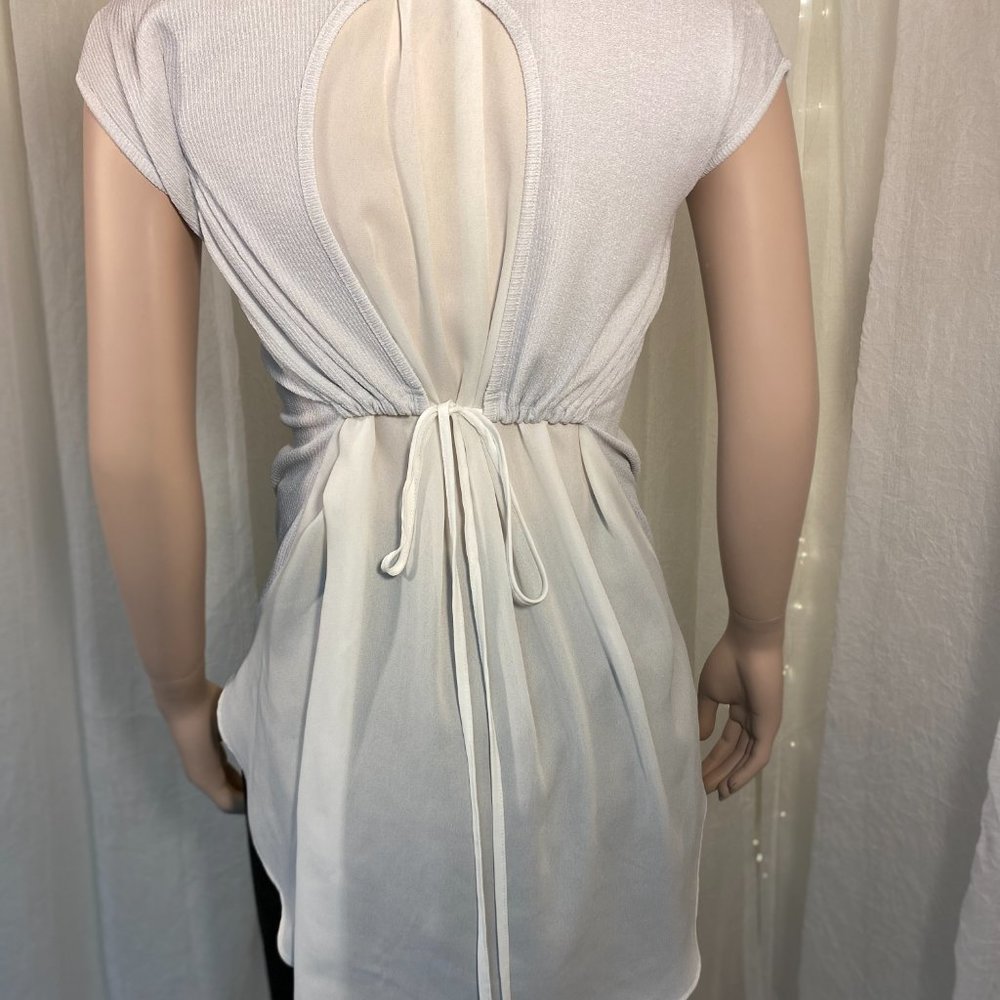 High-Low Italian Blouse